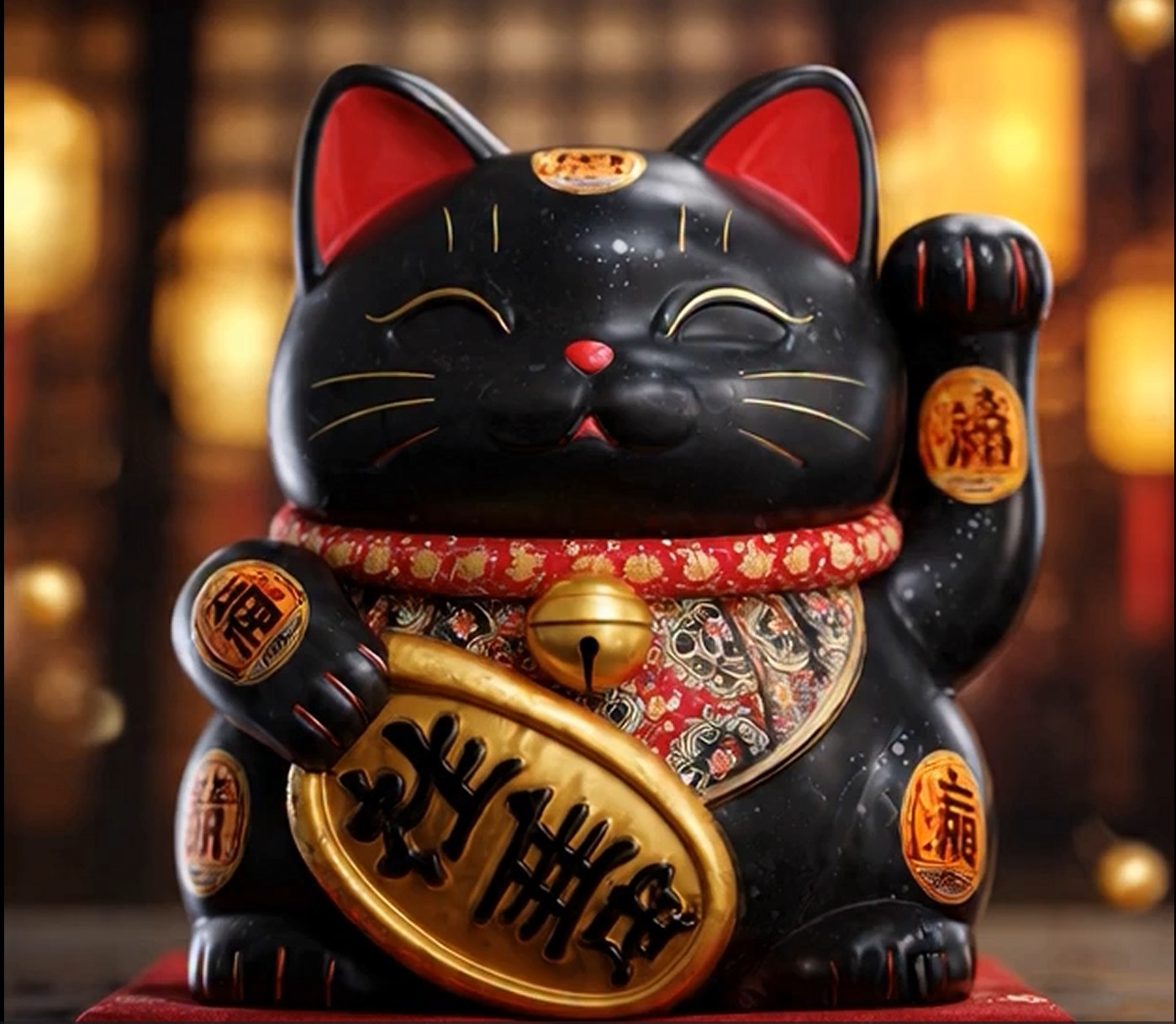 Maneki Neko noir